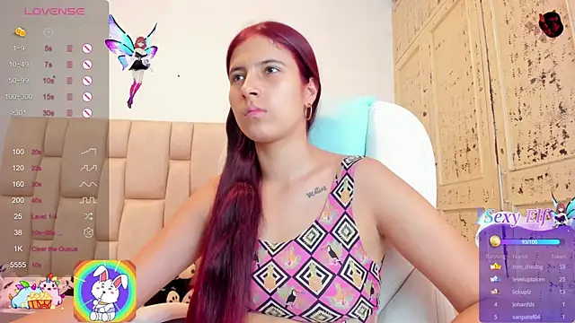 Dalila-1x online show from January 2025 10:35:01 PM