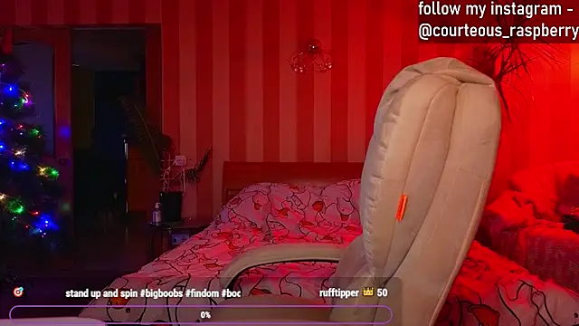 courteous raspberrry online show from December 2024 01:21:02 PM