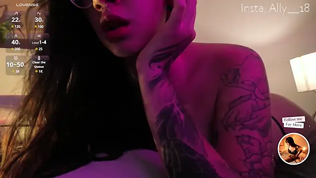 Ally addams online show from February 2025 09:41:01 AM