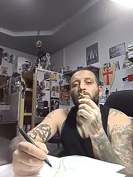 Snapshot of TattooedDick92 chatting on December 2025 04:27:01 PM TattooedDick92 online show from December 2025 04:27:01 PM