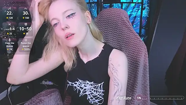 Snapshot of Crackling_Tatii chatting on February 2025 12:51:02 AM Crackling Tatii online show from February 2025 12:51:02 AM