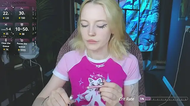 Snapshot of Crackling_Tatii chatting on March 2025 09:01:01 PM Crackling Tatii online show from March 2025 09:01:01 PM