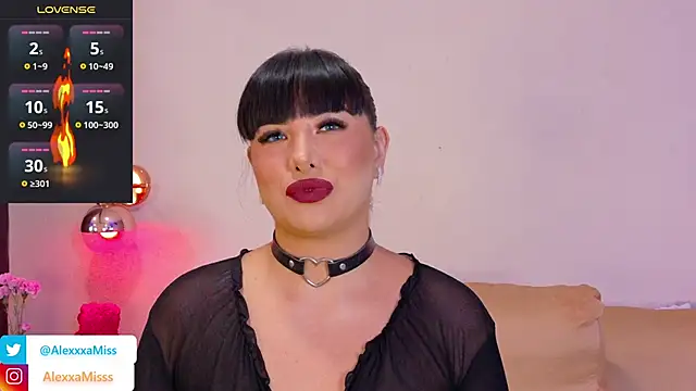 Alexa Miss online show from January 2025 08:10:01 PM