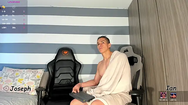 ianandjosephx online show from January 2026 02:00:01 PM