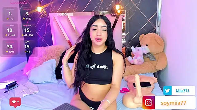 Miia77  online show from February 2026 01:11:02 AM