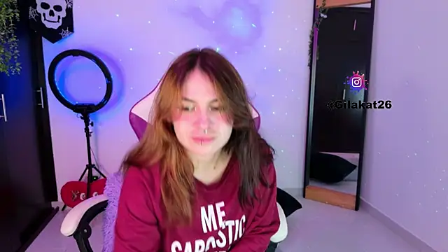 Snapshot of GilaKat chatting on October 2025 06:26:02 AM GilaKat online show from October 2025 06:26:02 AM