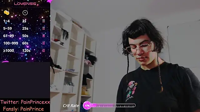 pain princee online show from December 2024 03:22:02 PM