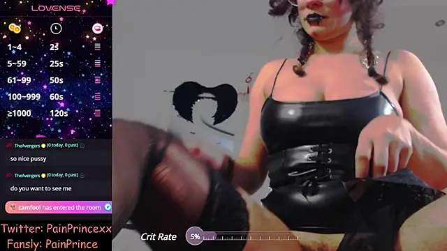 pain princee online show from January 2025 05:47:02 PM