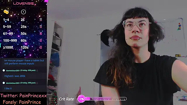 pain princee online show from January 2025 02:57:01 PM