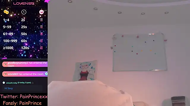 pain princee online show from February 2025 09:10:01 PM