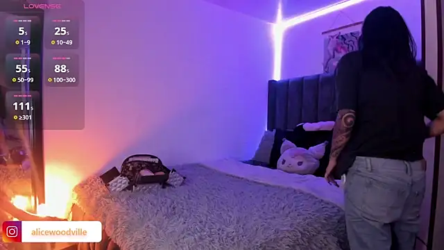 Alice woodville online show from February 2025 12:58:02 AM