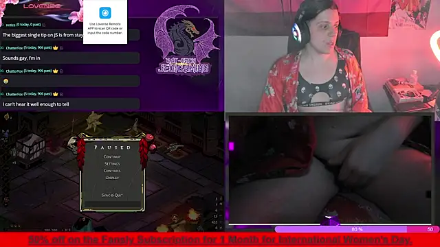 Rae-Suon online show from March 2025 01:16:01 AM