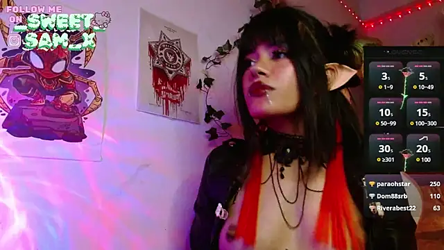 sweet Samx online show from February 2025 09:25:02 AM