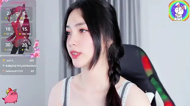 CelestiaWang online show from January 2025 04:28:02 PM