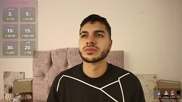 Snapshot of Amadeo_Wild chatting on October 2025 07:34:02 AM Amadeo Wild online show from October 2025 07:34:02 AM