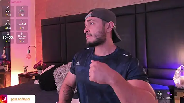 Snapshot of JossAckland chatting on November 2025 07:45:02 PM JossAckland online show from November 2025 07:45:02 PM