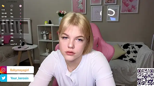 Maya Rave online show from February 2025 03:42:02 AM