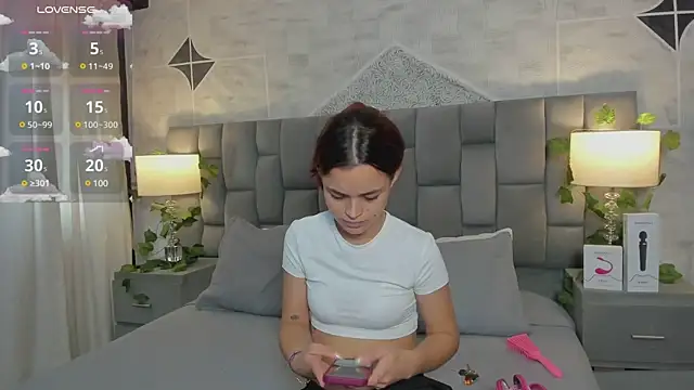 Snapshot of HannaRhodes chatting on February 2025 01:33:02 PM HannaRhodes online show from February 2025 01:33:02 PM