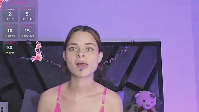 Snapshot of HannaRhodes chatting on March 2025 01:09:01 AM HannaRhodes online show from March 2025 01:09:01 AM