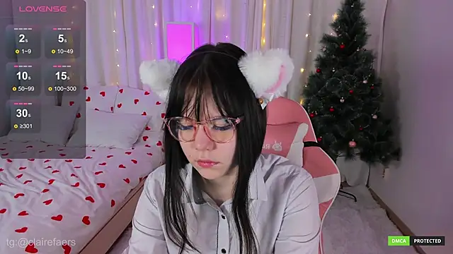 ClaireFaers  online show from December 2024 09:40:02 AM