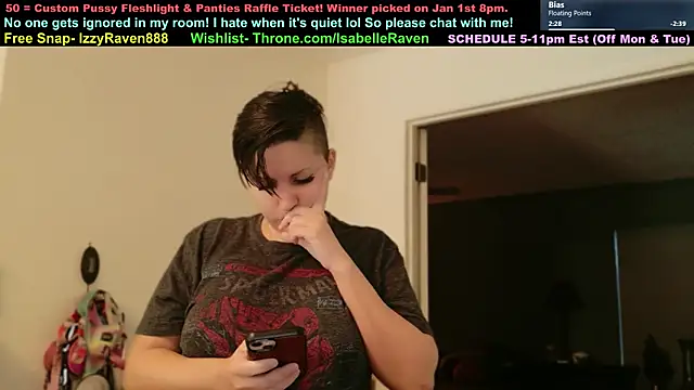 IsabelleRaven online show from January 2026 08:03:01 PM