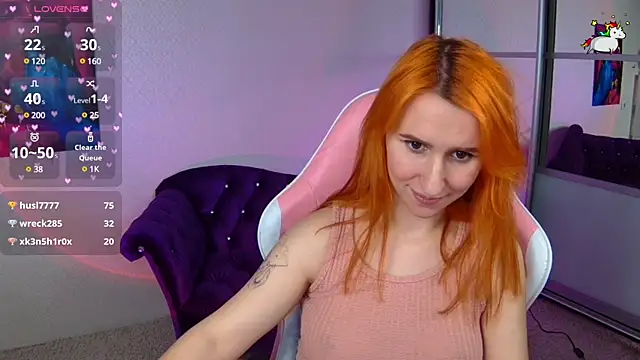 Snapshot of AliceBYKiss chatting on January 2025 10:58:02 AM AliceBYKiss online show from January 2025 10:58:02 AM