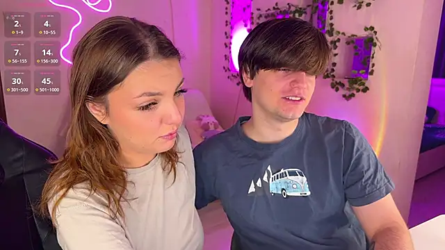 RobertAndLinela online show from November 2025 04:07:02 PM