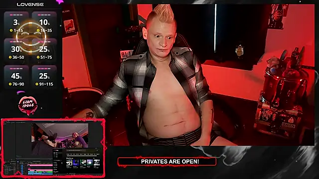 Snapshot of LiamIdols chatting on January 2025 03:22:01 PM LiamIdols online show from January 2025 03:22:01 PM