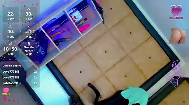 Barbie Latina online show from March 2025 05:01:01 PM