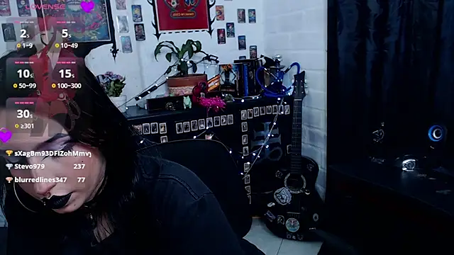 Nyx Blackmoon online show from March 2025 08:11:01 PM