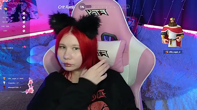 Snapshot of Little_kitsune1707 chatting on March 2025 12:05:02 AM Little kitsune1707 online show from March 2025 12:05:02 AM