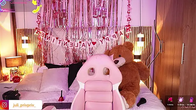 Julieta priv online show from February 2026 02:35:01 PM