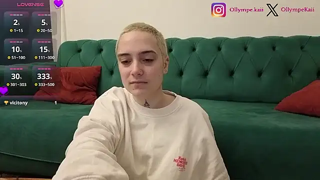 OllympeKaii online show from January 2026 03:14:02 PM