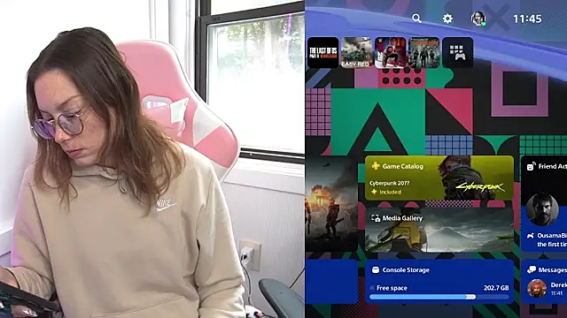 SpaceCowWhore online show from October 2025 03:46:02 PM