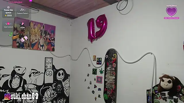 Sukychan  online show from November 2025 08:30:01 PM