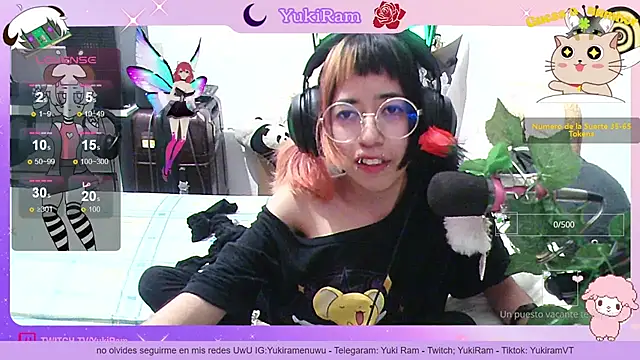 Snapshot of YukiRam chatting on September 2025 02:22:01 AM YukiRam online show from September 2025 02:22:01 AM