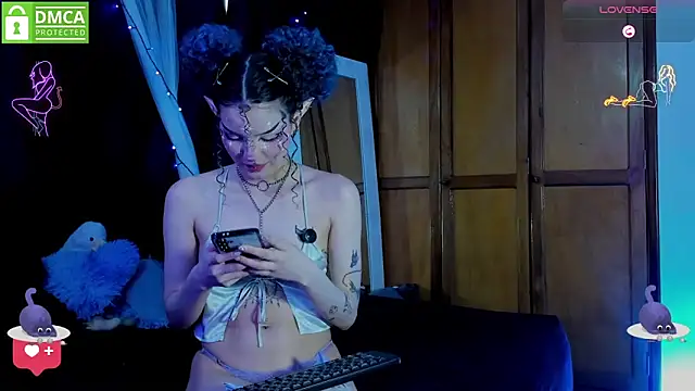 Bluedarkelf888 online show from January 2026 09:53:02 PM