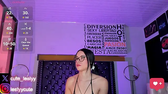 lesly cutee online show from January 2026 12:32:01 PM