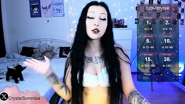 Crystal somnia online show from October 2025 04:23:02 AM