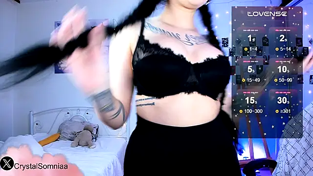 Crystal somnia online show from October 2025 06:01:01 PM