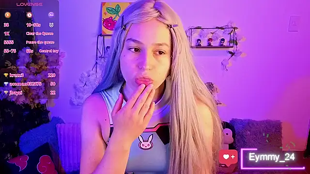 Snapshot of Eymmy_24 chatting on February 2026 02:32:01 AM Eymmy 24 online show from February 2026 02:32:01 AM