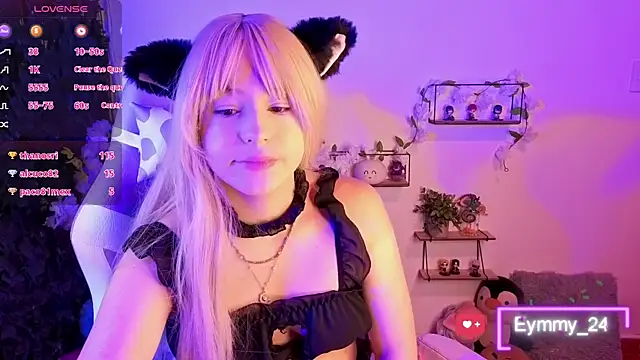 Snapshot of Eymmy_24 chatting on February 2026 01:11:02 AM Eymmy 24 online show from February 2026 01:11:02 AM