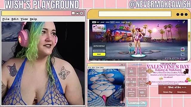 nevermakeawish online show from February 2026 03:59:01 PM