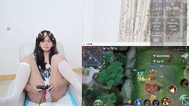 Snapshot of Duolamei chatting on October 2025 01:48:02 PM Duolamei online show from October 2025 01:48:02 PM