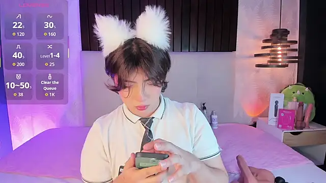 Creamy Angelo online show from February 2026 12:38:02 PM