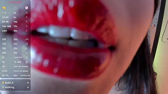 Snapshot of FierceLali chatting on October 2025 01:28:01 AM FierceLali online show from October 2025 01:28:01 AM