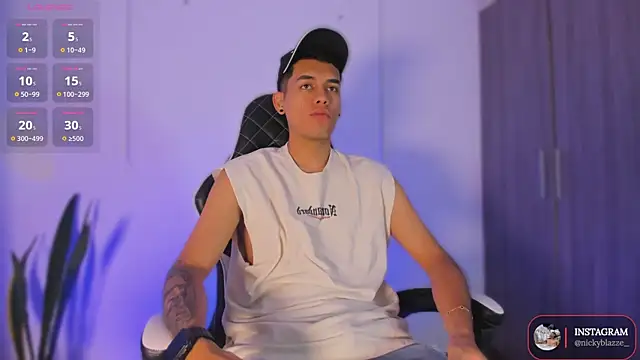 Nickyblazze  online show from November 2025 01:00:02 PM