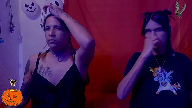 Couple Moth666 online show from October 2025 12:34:02 PM