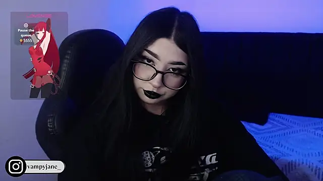 Snapshot of VamppyJane chatting on November 2025 01:49:01 AM VamppyJane online show from November 2025 01:49:01 AM