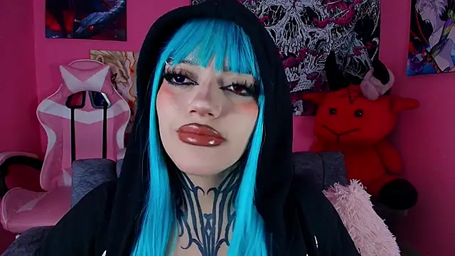 Snapshot of GothGaby chatting on May 2026 12:07:01 AM GothGaby online show from May 2026 12:07:01 AM